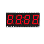 4 Bits Digital LED Display Module DIY Clock Electronic Kits 7 Segment 0.56 inch Time Clock Indicator with HT16K33 Driver Board