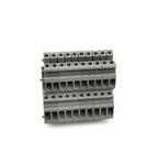 10Pcs UKK/UKKB 5 Double-Level Terminal Block 2 Layer 0.2 - 4 mm² Plug Wire Electrical Screw Connector DIN Rail Termin UKK5 UKKB5
