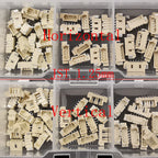 1Box SH 1.0/JST 1.25mm/ZH 1.5mm/PH 2.0mm/SM/SYP/XH 2.54mm/VH 3.96mm Pitch Male Female Housing Terminal Pin Header Wire Connector