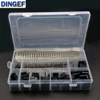 1550PCS/Set 2.54mm Dupont Connector Kit PCB Headers Male Female Pins Electronics Cable Jumper Wire Pin Header Housing