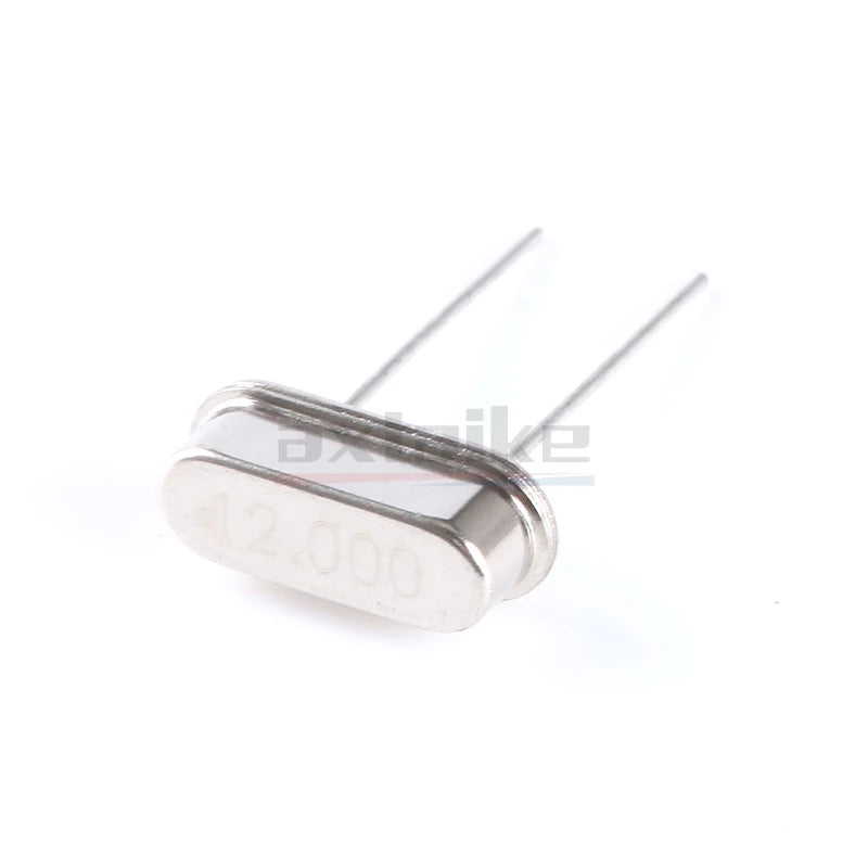 10PCS 4.000 6 8 10 11.0592 12 13.56 16 18.432 22.1184 24 25 27 30 32 MHZ HC-49S 2Pin Quartz Crystal Resonator Passive Oscillator