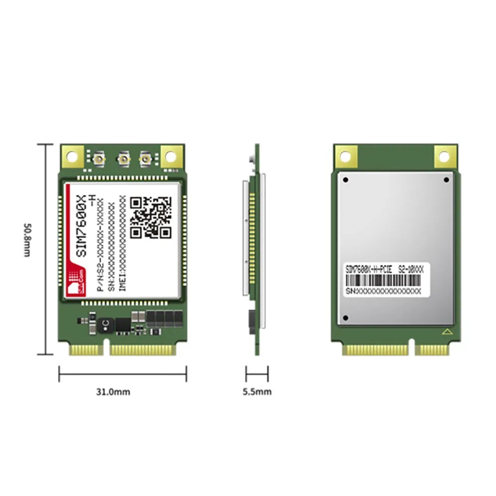 SIMCOM LTE Cat4 Mini Pcie 4G Module SIM7600G-H SIM7600E-H SIM7600SA-H SIM7600JC-H SIM7600A-H SIM7600V-H SIM7600E-H1C SIM7600