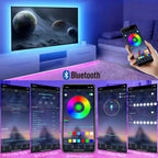 DC 5V LED Strip Light RGB USB 24Key Bluetooth Infrared LED Remote Control For Holiday Lighting Room Decoration Gaming For Girls