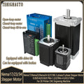 Nema17/23/34 42/57/86 Stepper Motor 1.2A-6A/0.28Nm-12Nm Open Loop & Closed Loop & Integrated Motor Driver Kit For CNC Router