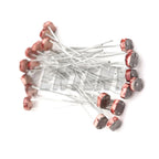50PCS LDR Photo Light Sensitive Resistor Photoelectric Photoresistor 5528 GL5528 5537 5506 5516 5539 5549 For Arduino