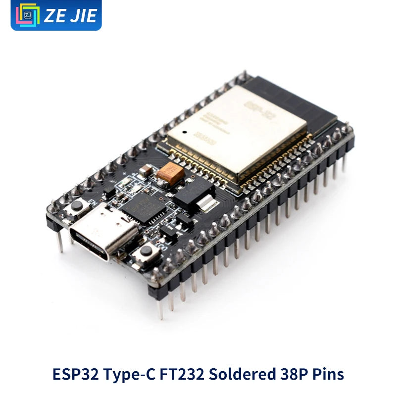 ESP32 Development Board Module, 8266 Wireless WiFi + Bluetooth, Dual-Core CPU, CH340 Chip, ESP32 Programming Socket