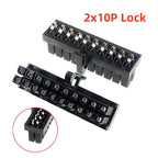 5/20 PCS 4.2 MM 4 6 8 10 18 20 24 PIN Socket Female Header Computer PCEI PCI-E GPU CPU EPS ATX PSC PCB Soder Power Connector