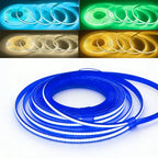 320Leds/M 8mm COB LED Strip DC 12V 24V Flexible High Bright Tape LED Light Bar Ice Blue White Red Green Pink Yellow LED Lighting