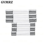10pcs/lot 5*20mm 6*30mm Fast Blow Glass Tube Fuses 5x20 6x30 mm 250V 0.5 1 2 3 4 5 6 8 10 15 20 25 30 A AMP Fuse