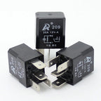 5 sets - Car Auto 30A 12V 24V  Relay Kit For Electric Fan Fuel Pump Light Horn 4PIN/5PIN