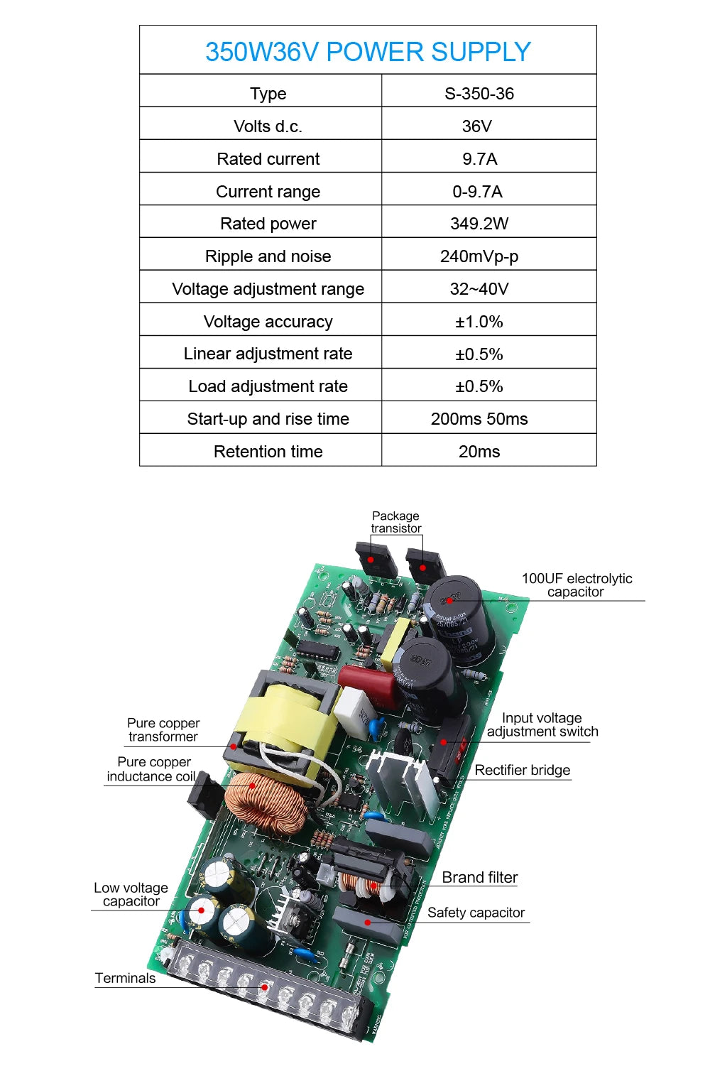 Nema 23 Stepper Motor Kit 57mm 3 4 Axis CNC Driver TB6600 DM542 DM556 & USB Mach3 Controller & 350W 36V Power PSU+5V Handwheel
