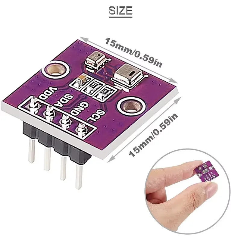 10/20/50/100Pcs AHT20+BMP280 Temperature Humidity Air Pressure Module High-precision Digital Barometric Pressure Sen