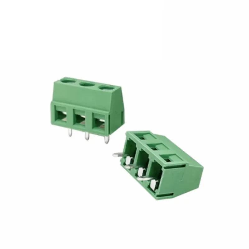 10Pcs KF127 5.0mm Pitch PCB Wire Terminals Block KF127 2Pin 3Pin Spliceable Straight Pin Screw Terminal 26-14AWG Cable Connector