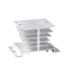 Single Phase Aluminum Heat Sink Dissipation Radiator I-50 Din rail Mount with for 10A 25A 40A Solid State Relay SSR