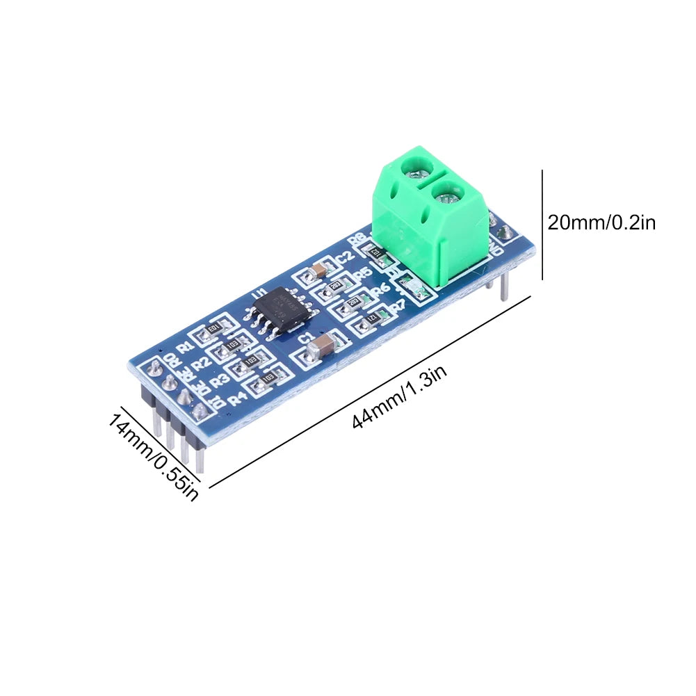 RS-485 TTL To RS485 MAX485CSA MAX485 Module 5 V MCU Development Accessories Stable MAX485CSA Converter Module For Arduino MCU