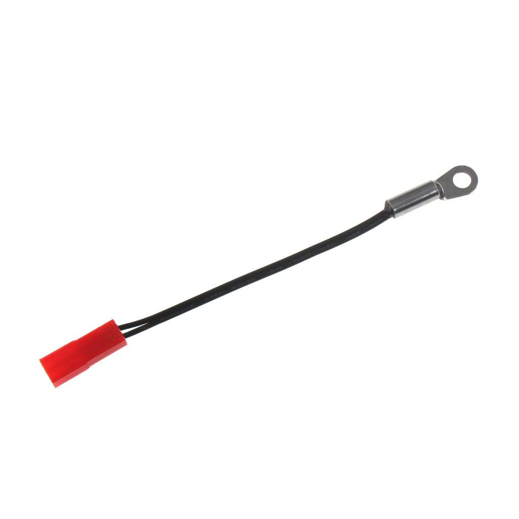 5PCS NTC thermistor 10K B3950 5x20 cylindrical epoxy resin ear wire fixed head negative temperature sensor