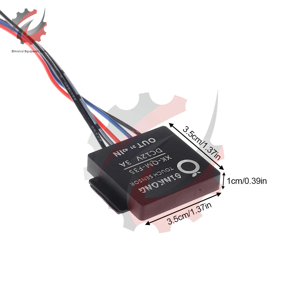 DC 5-12V Bathroom Mirror Switch Touch Switch Sensor Stepless LED Inductive Dimming Touch Dimmer Switch for Led Light Mirror