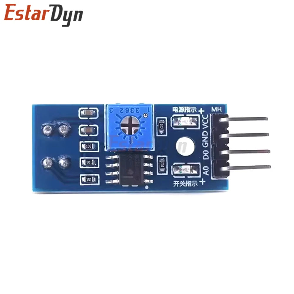 4PCS TCRT5000 Infrared Reflective Sensor IR Photoelectric Switch Barrier Line Track Module For Diode Triode Board 3.3v