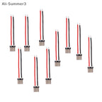 10Pcs Micro USB Type-C 2Pin Horizontal 2P Simple Soldered Female Plug-in Board Quick Charging Connector