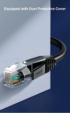 Samzhe 1000Mbps Cat6 Ethernet Cable Gigabit High Speed  Internet Cord RJ45 Shielded Network LAN Cord for PC PS5 PS4 PS3 Xbox
