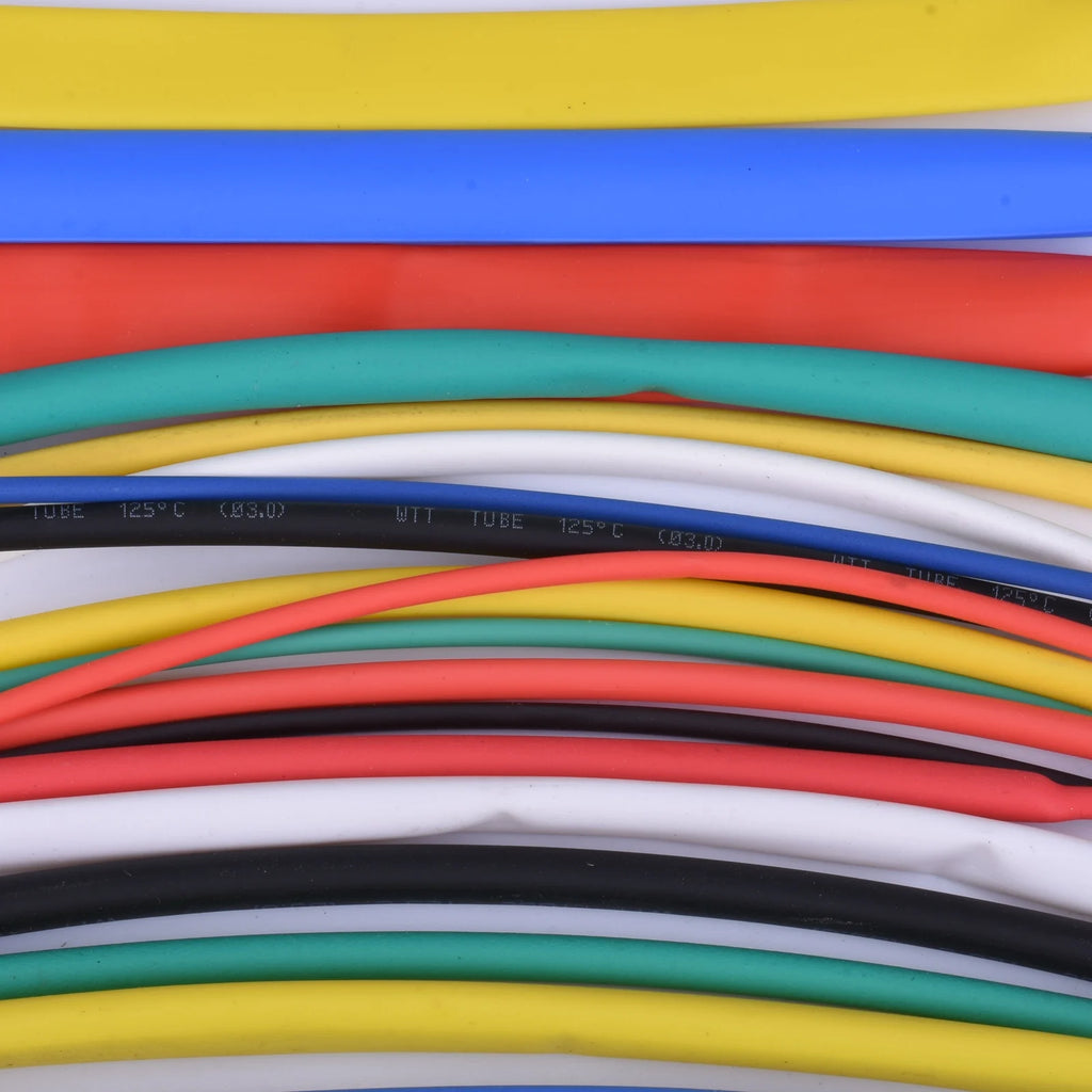 5M Cable Protector Termoretractil Heat Shrink Tube Sleeved Cables Heat-shrinkable Sheath Wiring Accessories Electrical Home