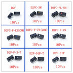 10Pcs Origina mouse micro switch D2FC-F-7N 20M OF D2FC-F-K(50M) D2F D2F-F D2F-L D2F-01 D2F-01FL D2F-01F-T D2F-F-3-7 Mouse Button