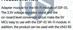ESP8266 ESP-01 Serial WiFi Wireless Adapter Module 3.3V 5V Esp01 Breakout PCB Adapters Compatible For Arduino