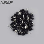 100PCS/pack Insulated Wire Crimp Terminals E0508 1008 1508 7508 2508 Tubular Pressure Wire Ferrule Connectors Pin-Type Connector
