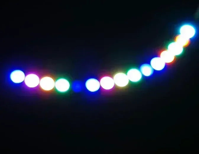 WS2812B 5050 RGB LED Ring 7 / 8 / 12 / 16 / 24 / 60 Bits Lamp Light with Integrated Drivers WS2812 for Arduino Raspberry Pi
