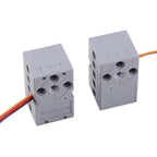 1/4/10pcs 360 Degree 2KG Grey Geek Servo Motor Remote Control for Geekservo 2kg 360 4.8V- 6V for Micro:bit Raspberry Pi DIY Toy