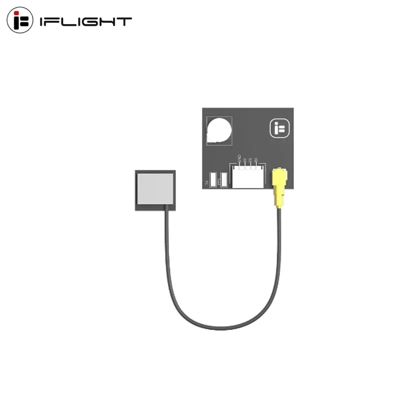 iFlight BLITZ SPLIT GPS Defender25, UBLOX M10, 10Hz, Onboard LNA, 3.3-5.5V, Split Antenna, Built-in Flash for FPV RC Racing