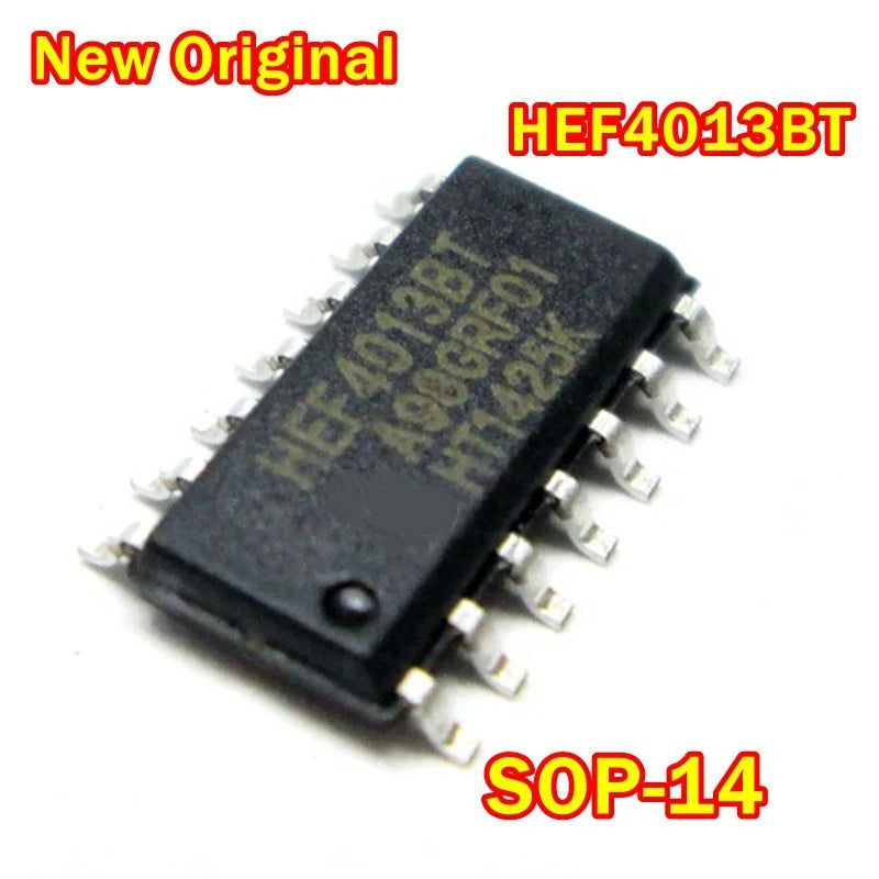 1Pcs to 100Pcs New Original Hef4013Bt Sop-14 Dual D-Type Flip-Flop