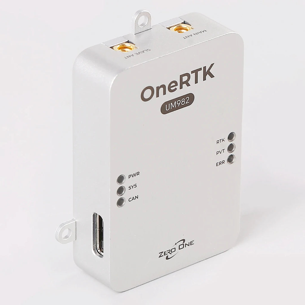Zero One OneRTK UM982 Dual-Antenna Direction Finding RTK Module with Compass for Plant Protection & Mapping