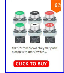 XB2-BS542 Emergency Stop Rotary Push Button Switch 1NC 2NC 1NO/1NC 2 Position Locking 22mm Mushroom Head Button