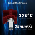 Upgrades V2 Hotend Kit For Bambu Lab P1P X1 P1S X1C Hot End Thermistor Bimetal Throat Bambulab Hardened Steel Nozzle Print Head