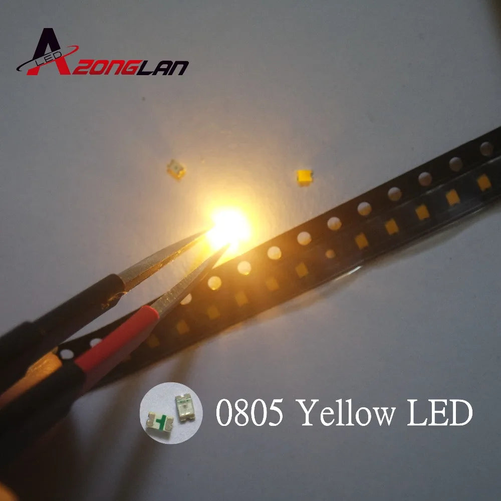 100pcs SMD 5050 1206 0603 5730 0402 White Red Blue Green Orange High quality Clear Light Emitting LED Chip Surface Mount Diode