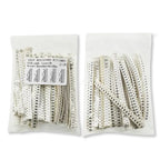 1250PCS 50Values SMD Resistor 1206 5% Pack 0Ω~10MΩ, 1R 10R 100R 220R 330R 470R 680R Chip Fixed Resistor 1K 102 10K 103 100K 104