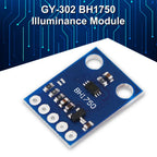 GY-302 BH1750 Digital Optical Intensity Illumination Board 3V-5V Digital Light Intensity Module I2C Interface for Arduino