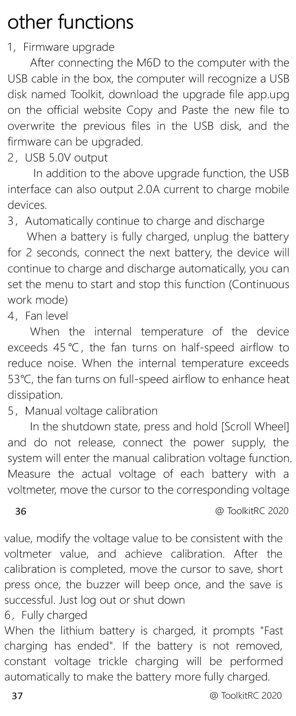 ToolkitRC M6D V3 500W 15A DC Dual Channel MINI Smart Charger Discharger For 1-6S Lipo Battery FPV Model Spare Part Replace