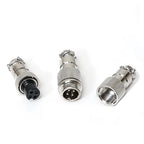 1Pc GX12 Aviation Connector 2/3/4/5/6 Pin Male Female Docking Plug Socket Industrial Cable Joint
