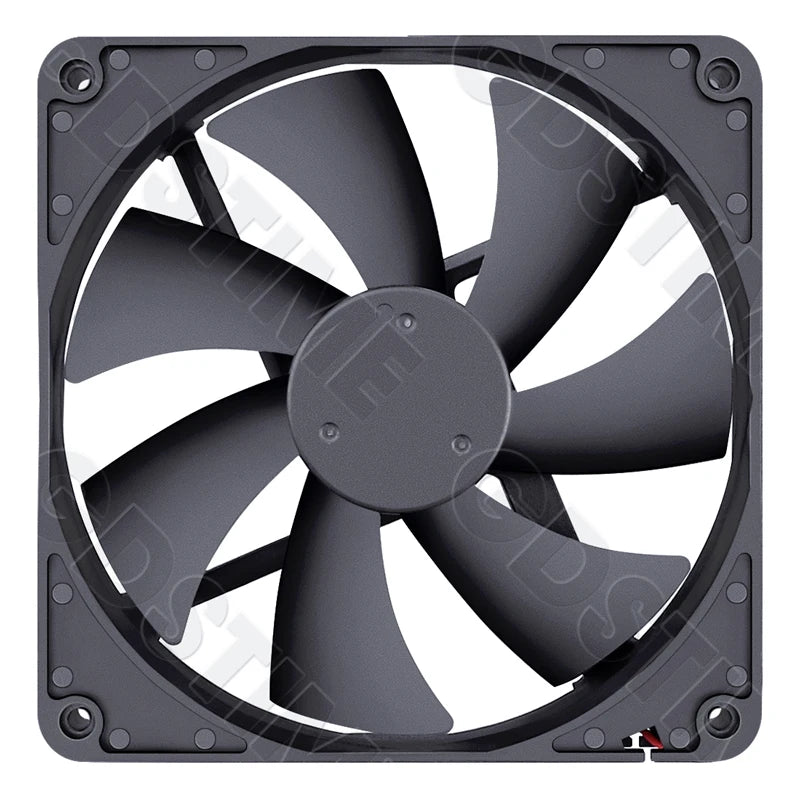 Gdstime 140mm Fan 24V 12V 5V Cooler 140*25MM Case CPU Fan 14025 Radiator Fan for Home Mechanical Equipment,Humidifiers Cooling