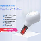 650nm Laser Ear Therapy Device | Tinnitus Relief Earplug for Otitis Media, Rhinitis & Sinusitis Care