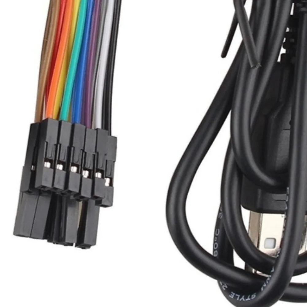 For Logic Analyzer USB Interface 24MHz Sampling Rate 8 Digital Channels for Embedded Debugging UART I2C Analysis