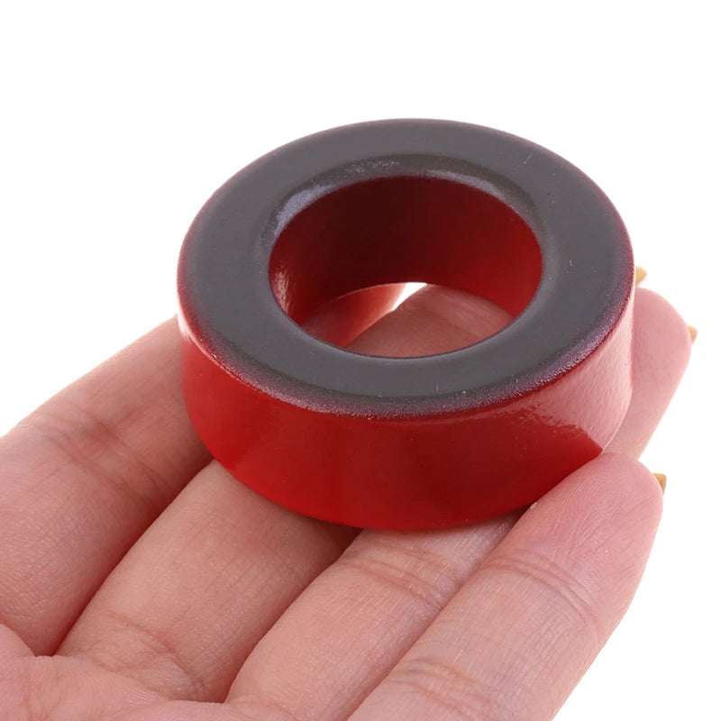40*24*14.5mm Red Grey T157-2 Iron Ferrite Toroid Cores For Inductors Iron Powder Core Red Ring Low Permeability