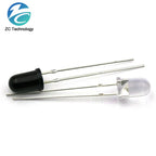 10Pairs F3 3mm F5 5mm 940nm LEDs Infrared Emitter and IR Transmitter Receiver Diode Diodes 301A Infrared to tube For Arduino