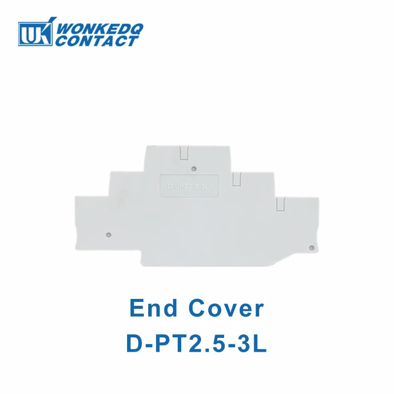10Pcs PT2.5-3L Push-in Wiring Connector Triple 3 Level 2.5 mm² Cable 2.5mm Electrical Cable Din Rail Terminal Block PT 2.5-3L
