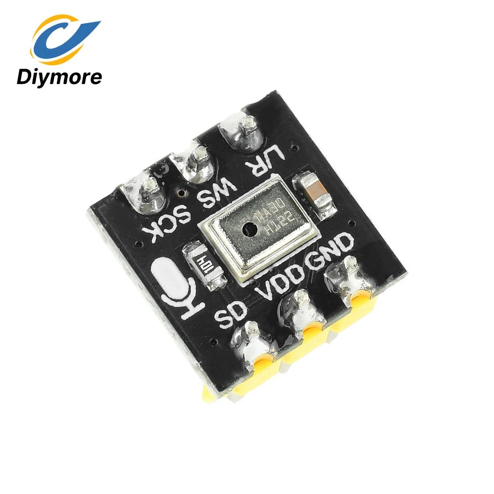 MS4030 Omnidirectional Microphone Module MEMS I2S Supports ESP32 INMP441 60Hz-15kHz  for Various Voice Capture Scenarios