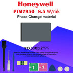 Honeywell PTM7950 Phase Change Pad 8.5W/mk Thermal Grease Material Laptop/CPU/GPU Heatsink Cooling Thermal Conductive Paste Pad