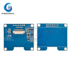 1.51 Inch 24PIN SPI/IIC/Parallel COG 3.3V Blue PMOLED Transparent OLED Screen SSD1309 Graphic 128x64 128x56 Display
