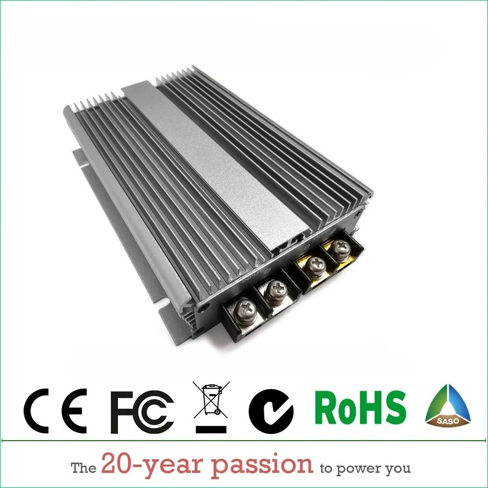 12V 24V to 5V DC Converter Regulator 3A-100A Car Step Down Reducer LED Lighting Display CE Certified Waterproof Dustproof